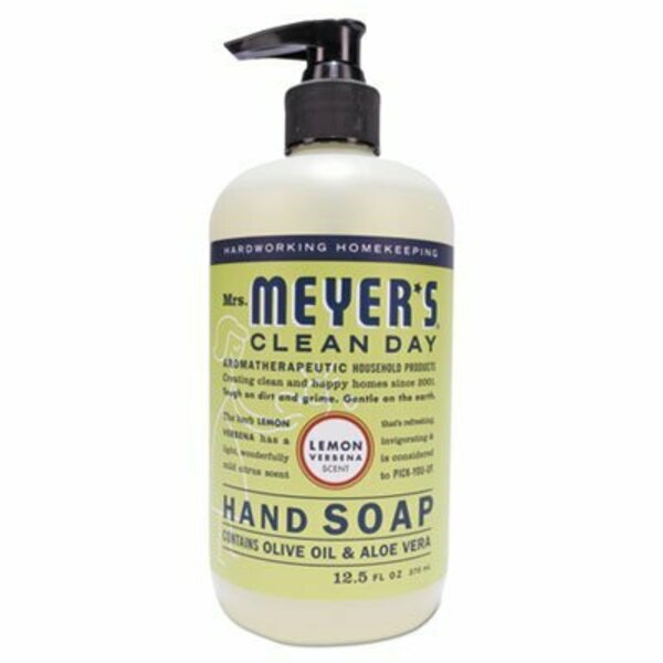 Sc Johnson Mrs.Meyers, CLEAN DAY LIQUID HAND SOAP, LEMON VERBENA, 12.5 OZ 651321EA
